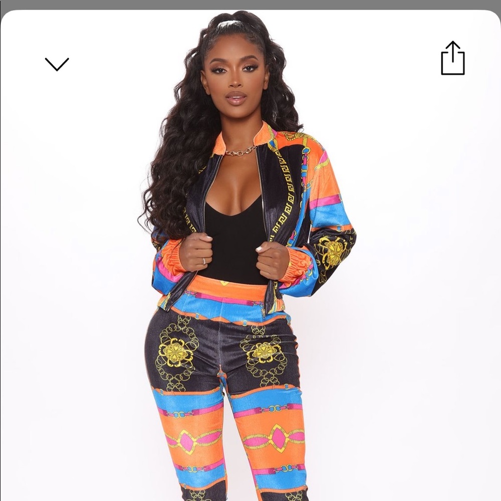 More Rich fashion Nova 2 piece set.